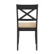 Krzesło drewniane K36-FX czarne